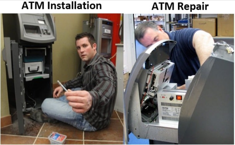 used atm machines