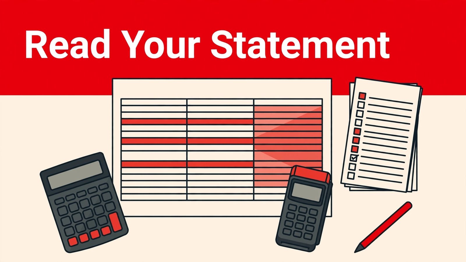 How to Read a Merchant Services Statement Line by Line