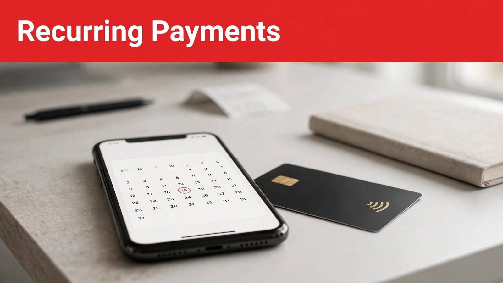 How to Set Up Recurring Card Payments for Memberships