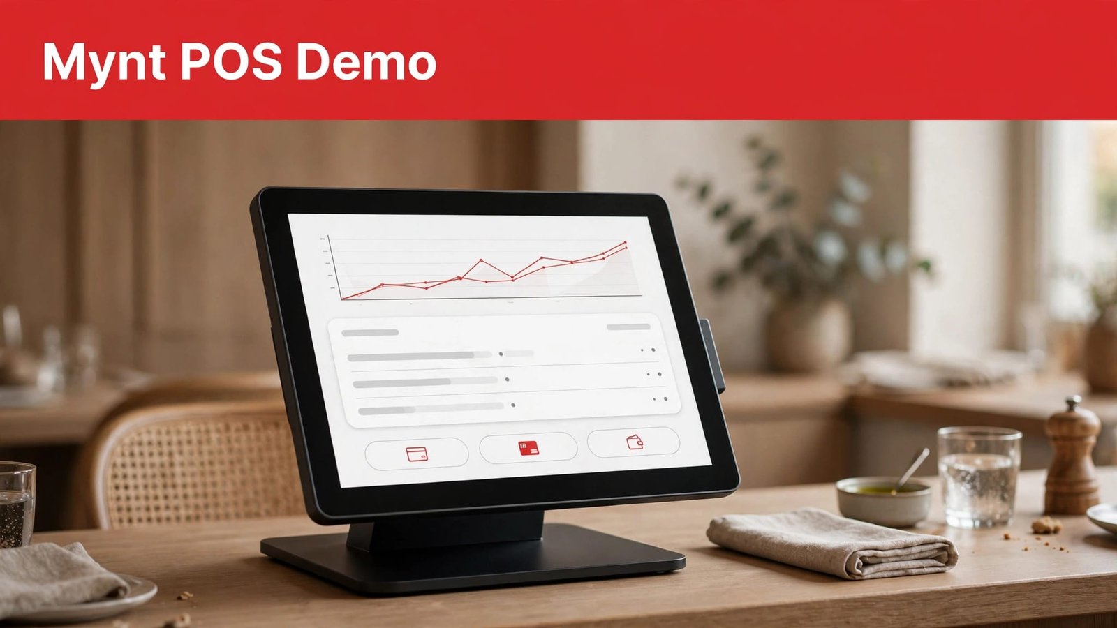 Mynt POS Demo: Orders, Payments, and Sales Reports